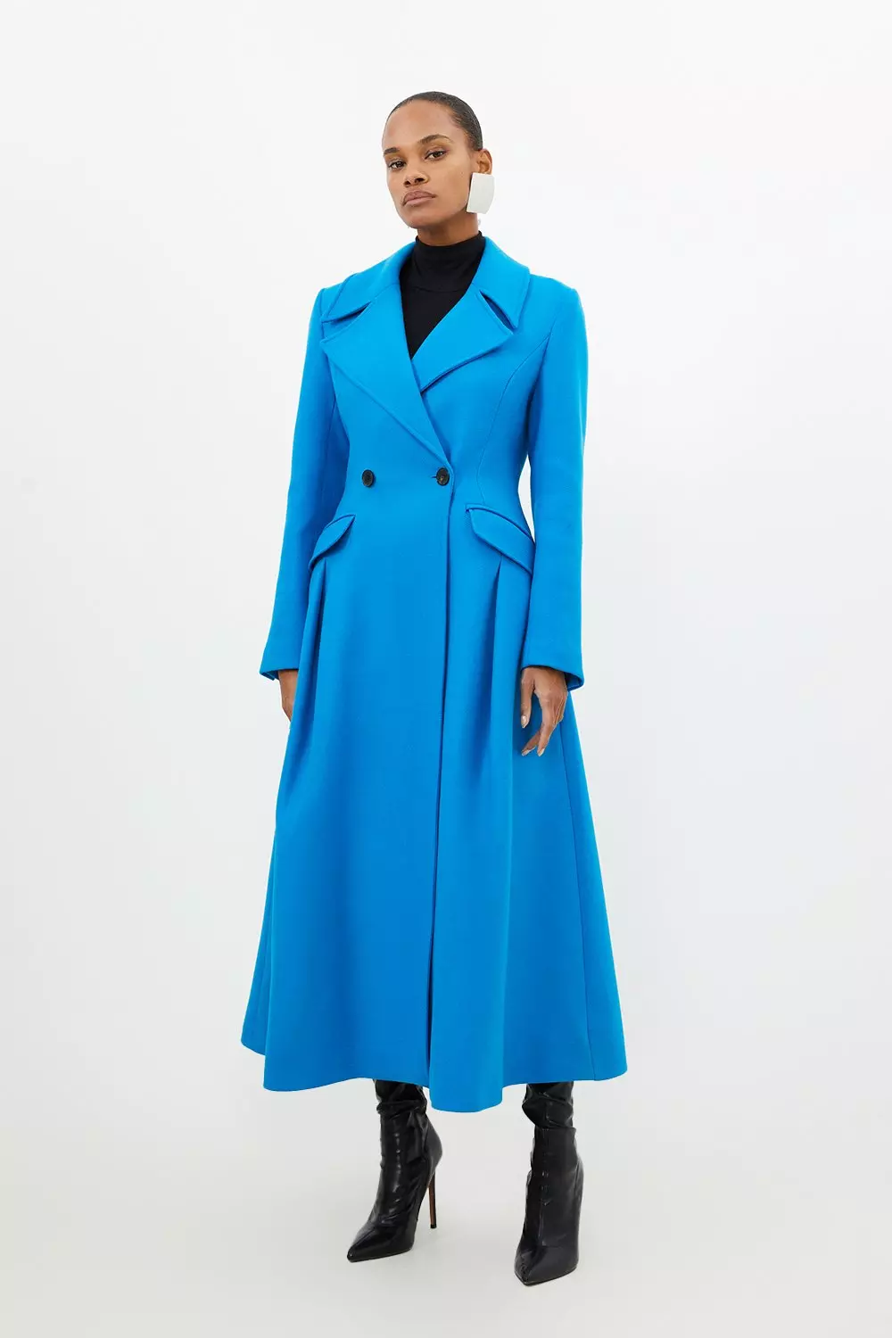 Karen millen wool blend coat best sale